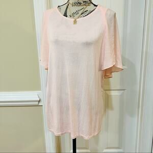 Lauren Ralph Lauren Light Pink Short Sleeve Tee